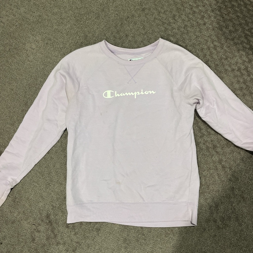 Champion Kids Light Purple Sweatshirt